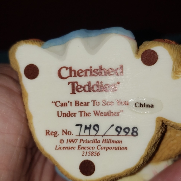 Cherished Teddies figure - Picture 3 of 3